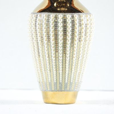 Juliet Vase Gold,White 19X19X43cm