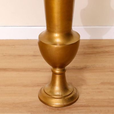 Aliena Decorative Tall Vase - Gold