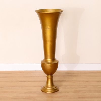 Aliena Decorative Tall Vase - Gold