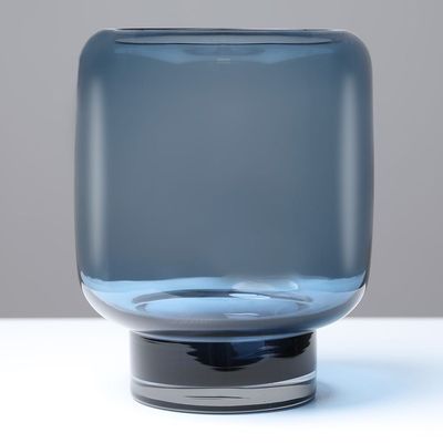 Kiyan Glass Vase Blue