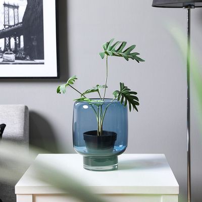 Kiyan Glass Vase Blue