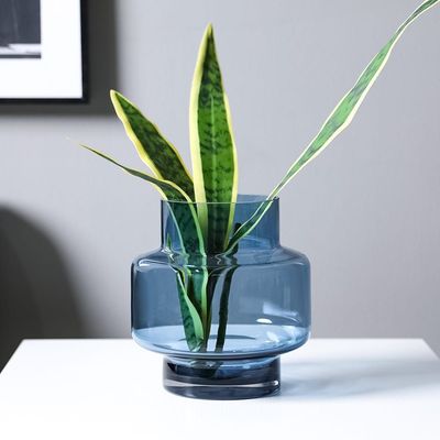 Kiyan Glass Vase Blue