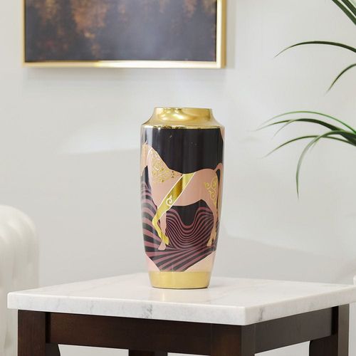 Stallion Vase-Large Multicolor 18.5X18.5X40Cm 