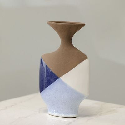 Cellena Modern Vase Multicolor-19 x 9 x 32 Cm 