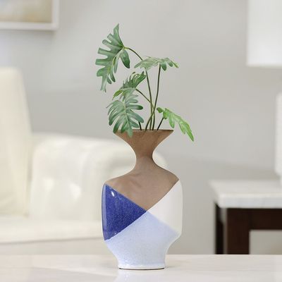 Cellena Modern Vase Multicolor-19 x 9 x 32 Cm 