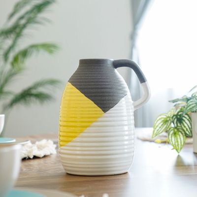 Cellena Modern Vase Multicolor-20 x 15.5 x 25 Cm 