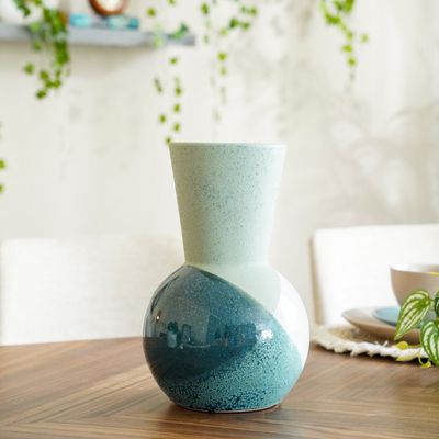 Cellena Modern Vase Multicolor-19 x 19 x 29.8 Cm 