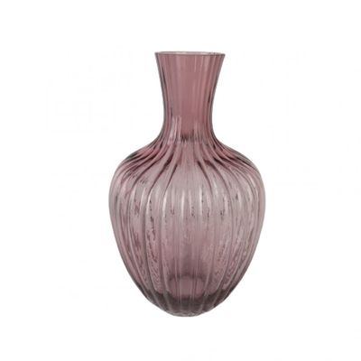Percy Glass Vase Purple 21x21x35CM 