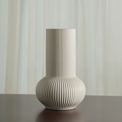 Celesta Vase White 20.5X20.5X32Cm