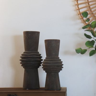 Celesta Rustic Vase 15X15X36Cm 