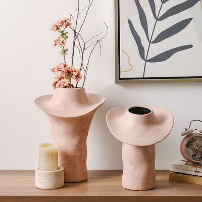 Zenith Ceramic Vase - Rose - 27.5x27.5x35 cm 