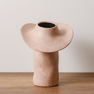 Zenith Ceramic Vase - Rose - 24x24x29 cm