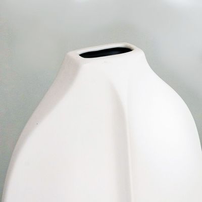 Zenith Ceramic Vase White 22X9X46Cm 