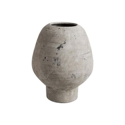 Zenith Ceramic Vase White 22.7x22.7x28Cm Zenith Ceramic Vase White 22.7x22.7x28Cm