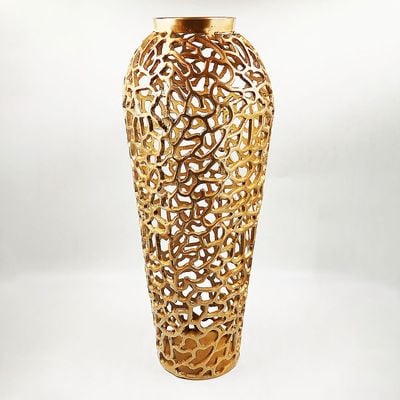 Regal Heritage Vase Sml 28X28X59 Cm Gold