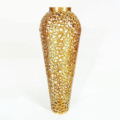 Regal Heritage Vase Lrg 32X32X90 Cm Gold