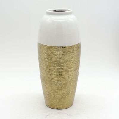 Inaaya Kanzi 1 Ceramic Gold Vase 12X12X28