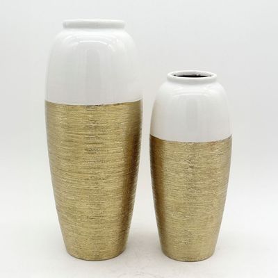 Inaaya Kanzi 1 Ceramic Gold Vase 12X12X28