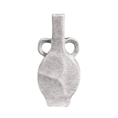 Florence Ceramic Faceted Hydria Vase 14.5X8X32Cm
