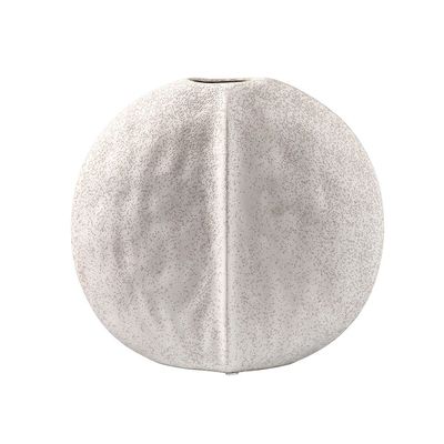 Florence Ceramic Half Lunar Disc Vase 30X16.5X28Cm