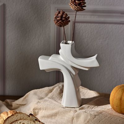 Florence Ceramic Astraddle C Vase Big 22X8X22Cm