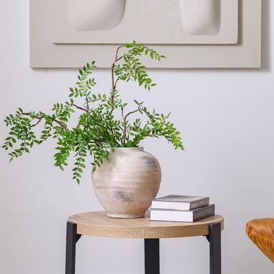 Venice Ceramic 2D Tactile Classic Vase Sml 26X26X24.5Cm