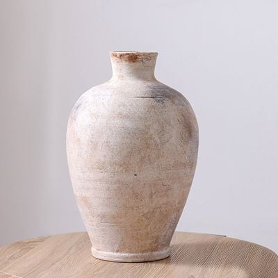 Venice Ceramic 2D Tactile Classic Vase Bg 26.5X26.5X39.5Cm