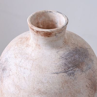 Venice Ceramic 2D Tactile Classic Vase Bg 26.5X26.5X39.5Cm