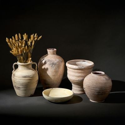 Venice Ceramic 2D Tactile Classic Planter 27X27X29Cm