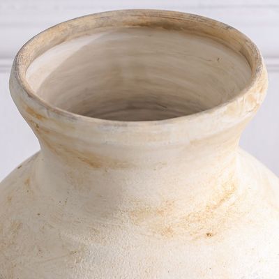 Venice Ceramic Urn Big Vase 28X28X41Cm