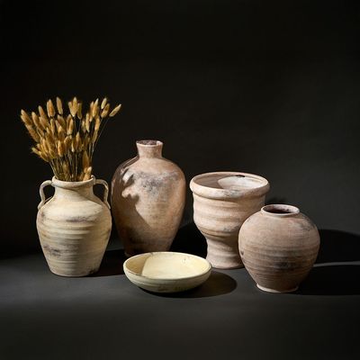 Venice Ceramic Urn Small Vase 25X25X32Cm