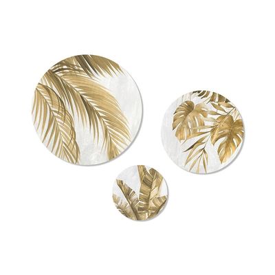 Kellan Rouns Gold Leaf Abstract Set
