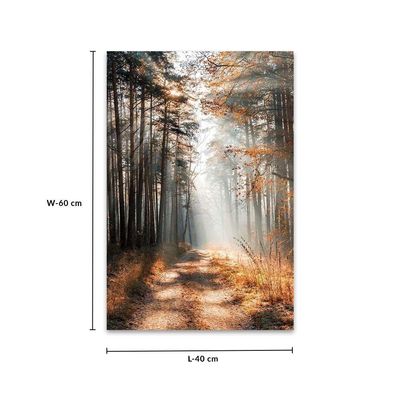 Diana Rainforest Tempered Glass Art 40X60X0.4CM