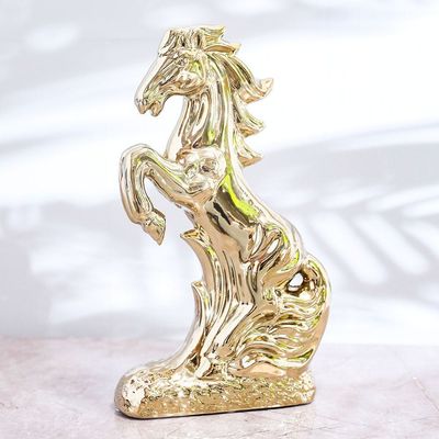 Liana Horse Gold 18x7x30cm HS219531-2