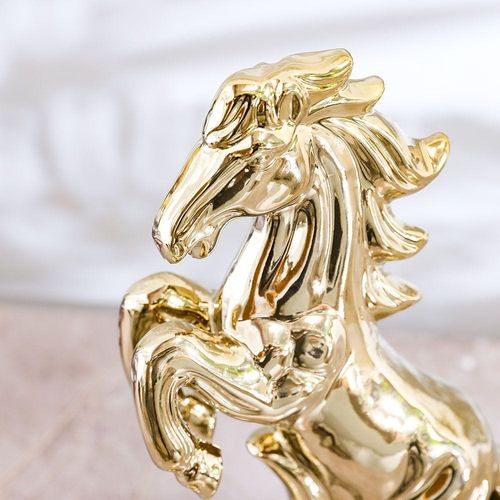 Liana Horse Gold 18x7x30cm HS219531-2