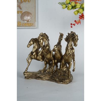 Lori Multiple Horses Gold-QMH15204-0