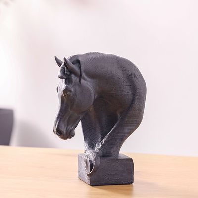 Celesta Horse Tabletop Black 19.5X13X25.5Cm 