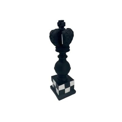 Savanna Queen Chess Black 11X10.8X38.2Cm 