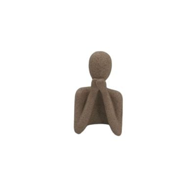 Savanna " Speak No Evil" Figurine Beige 10.2X6.6X16.8Cm 
