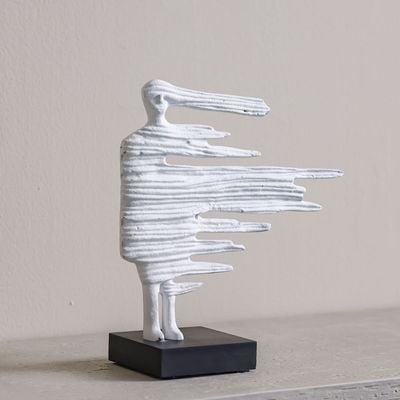 SS25 Stark Metal Leaf Sculpture 37X8X36Cm