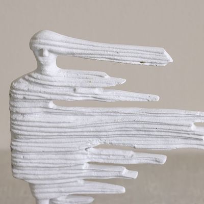 SS25 Stark Metal Leaf Sculpture 37X8X36Cm