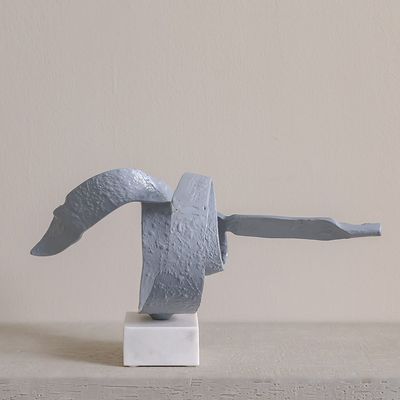 SS25 Stark Metal Leaf Sculpture 37X8X36Cm