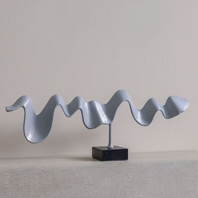 SS25 Stark Metal Leaf Sculpture 37X8X36Cm