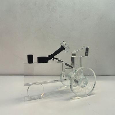 Tuscany Crystal Vintage Engine 19X7.6X13.5Cm