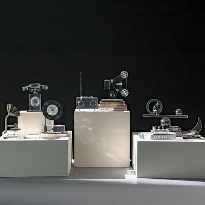 Tuscany Crystal Vintage Record Player 30X8X31Cm