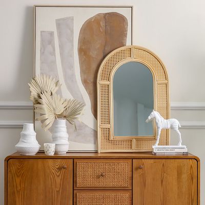 Florence Ceramic Anstract Standing Horse White 31X8X32Cm