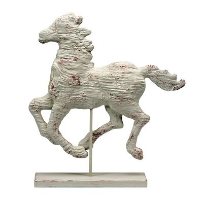 Venice Polyresin Galloping Horse 35.6X7.6X36.8Cm Venice Polyresin Galloping Horse 35.6X7.6X36.8Cm