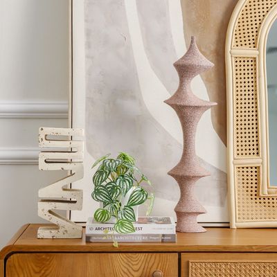 Venice Polyresin Ponder Logo 13X9X34Cm