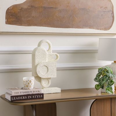 Venice Polyresin Totem Dotted Figurine 25X10X44Cm