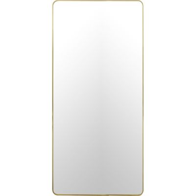 Petite Mirror Frame Brushed Gold 71x152CM 